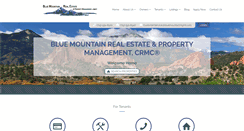 Desktop Screenshot of bluemountainmgmt.com